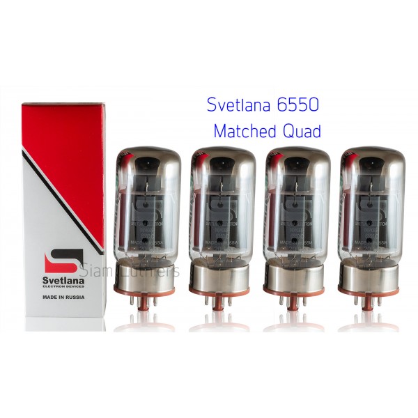 Svetlana 6550C Matched Quad